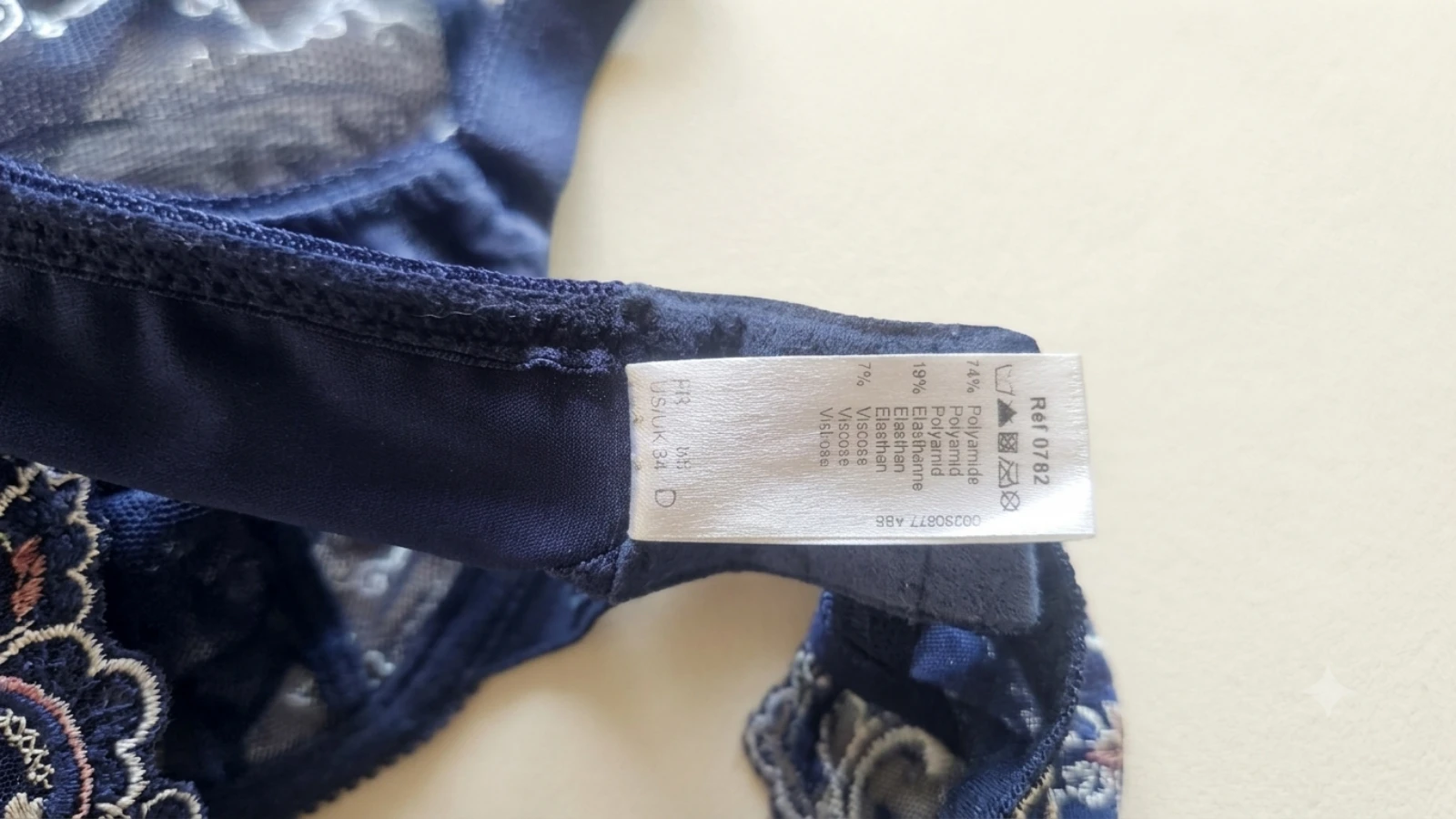 Nachtblauw Empreinte damesbeha – photo 6